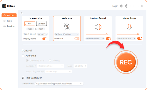 あなたの画面を記録する