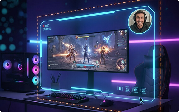 ゲームプレイの瞬間をキャプチャする